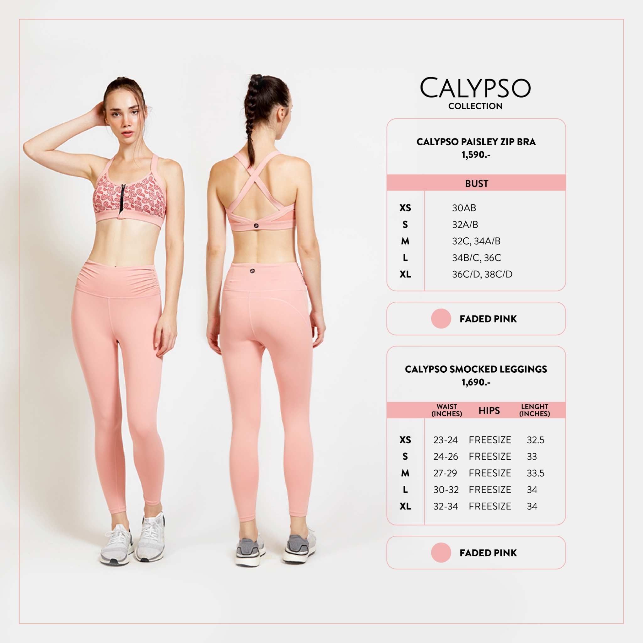 Calypso Paisley Zip Bra – Jenim Sports
